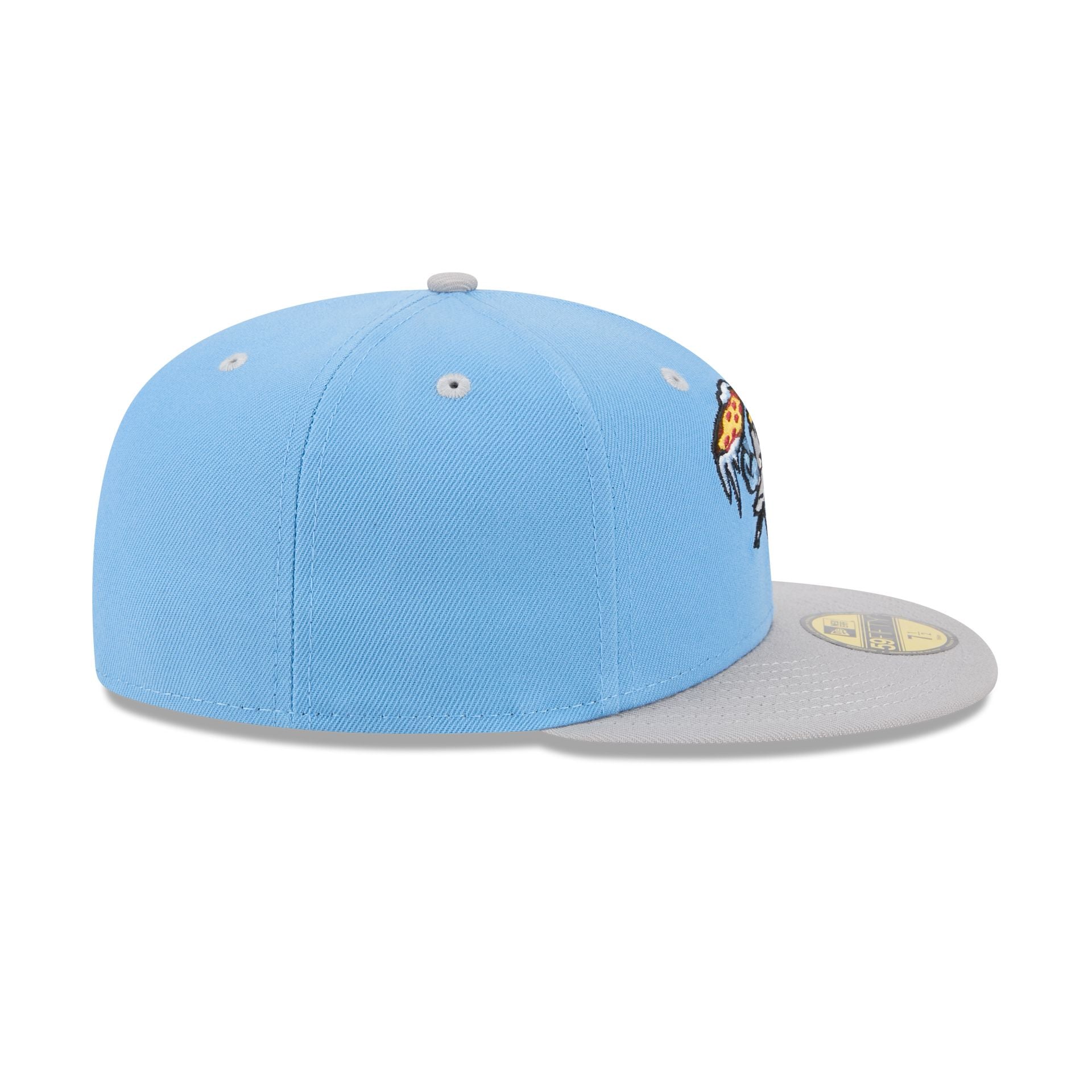 Wisconsin Timber Rattlers Theme Night Light Blue 59FIFTY Fitted Hat
