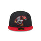 Winston-Salem Dash Theme Night Black 59FIFTY Fitted Hat