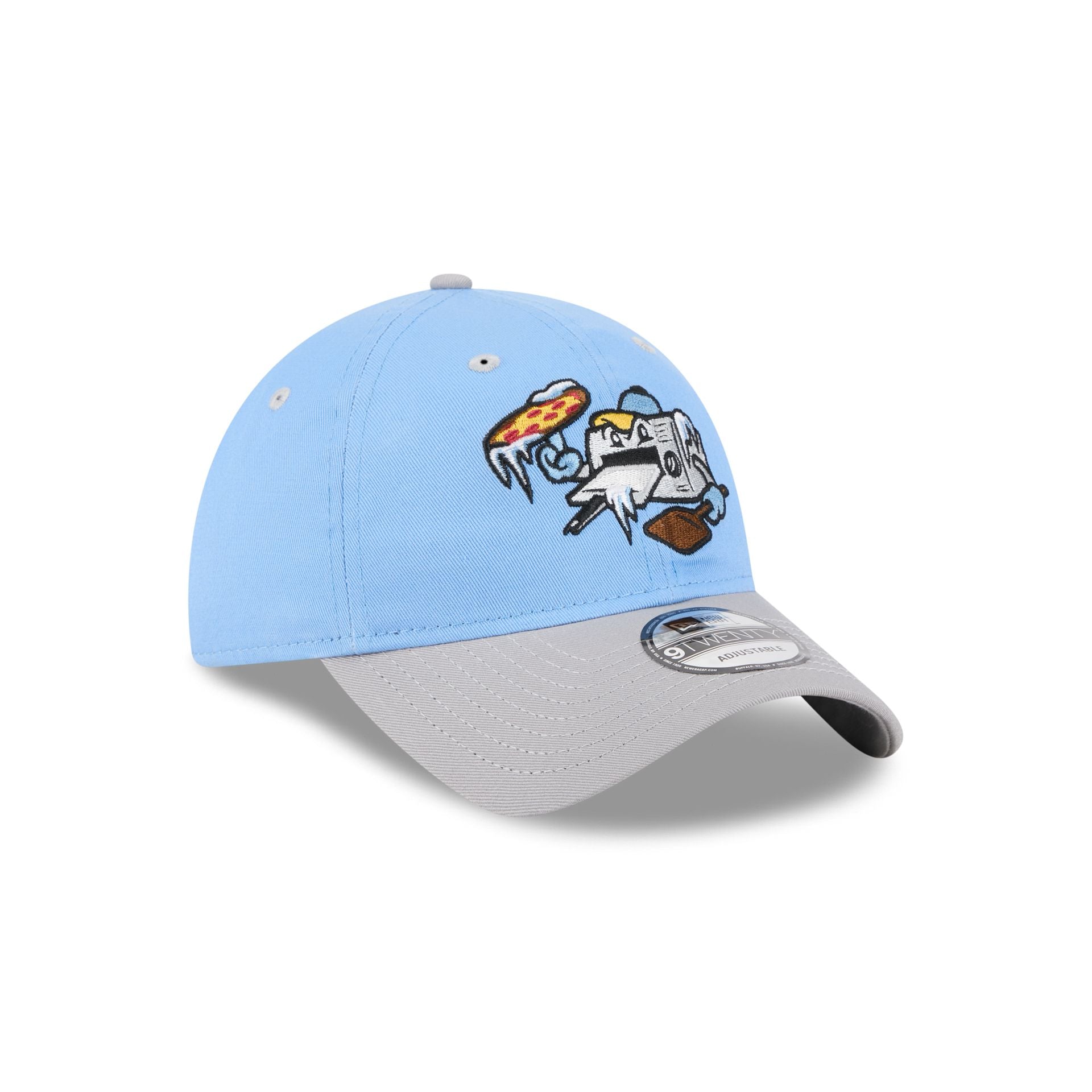 Wisconsin Timber Rattlers Theme Night Light Blue 9TWENTY Adjustable Hat