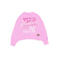 New York Yankees Throwback Women's Washed Pink Crewneck