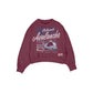 Colorado Avalanche Throwback Women's Washed Crewneck