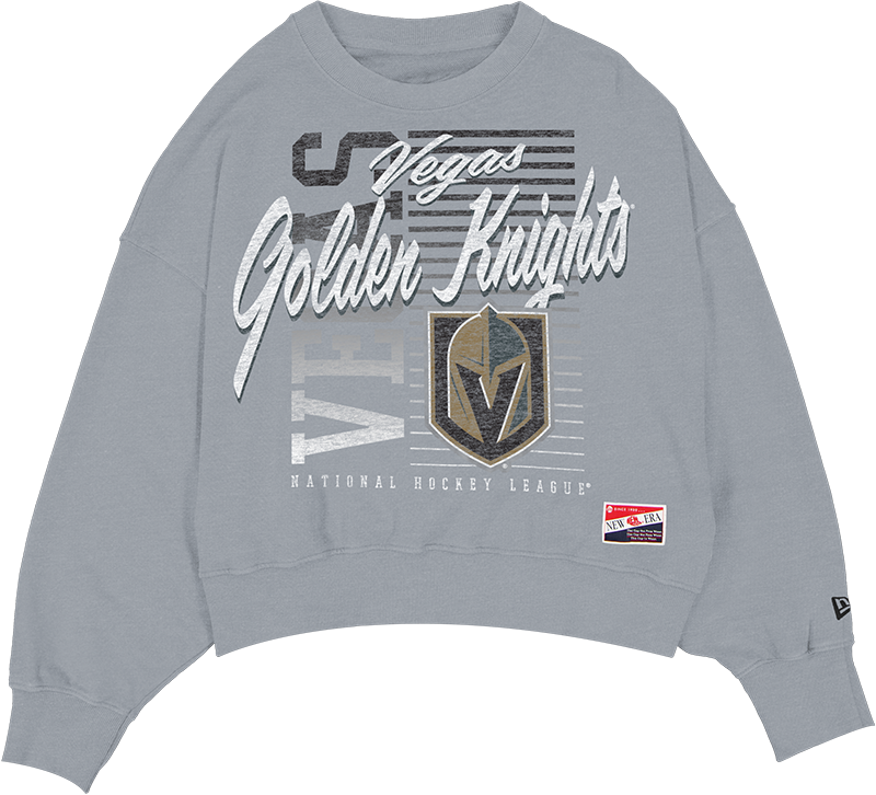 Vegas Golden Knights Throwback Women's Washed Crewneck