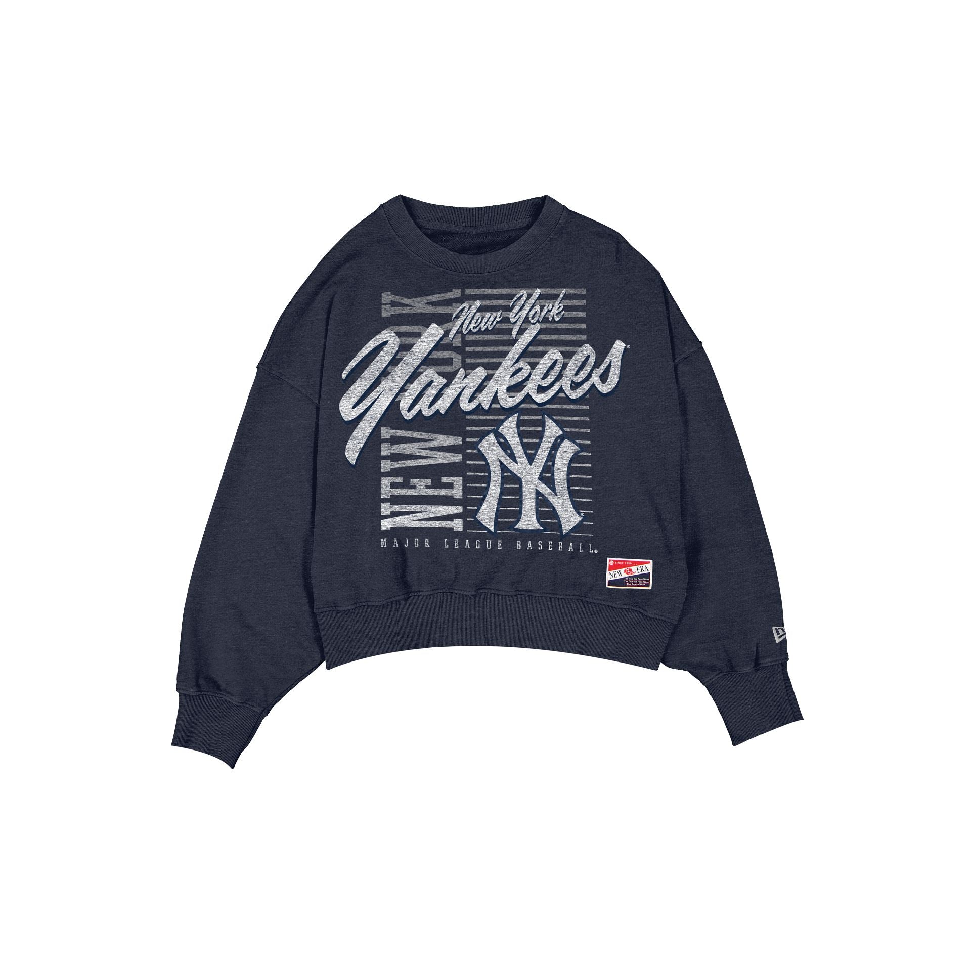 New York Yankees Throwback Women's Washed Crewneck