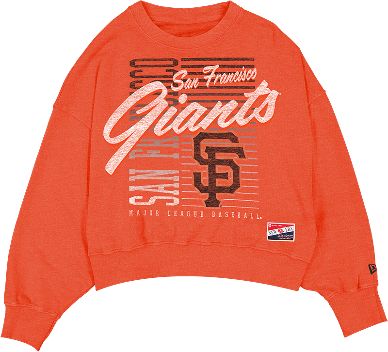 San Francisco Giants Throwback Women's Washed Crewneck