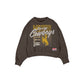 Wyoming Cowboys Throwback Women's Washed Crewneck