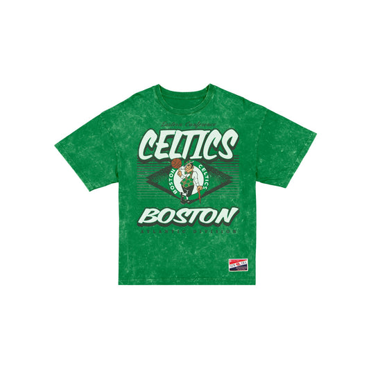 Boston Celtics Throwback Classic Women's T-Shirt - New Era Cap