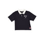 Atlanta Braves Throwback Women's Cropped Polo