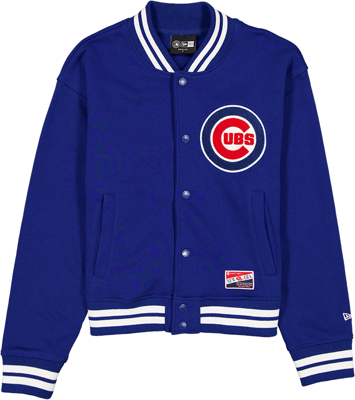 Chicago Cubs Throwback Women's Snap Front Jacket