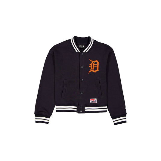 Detroit Tigers Throwback Women's Snap Front Jacket - New Era Cap