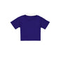 Los Angeles Dodgers Throwback Women's Cropped Polo