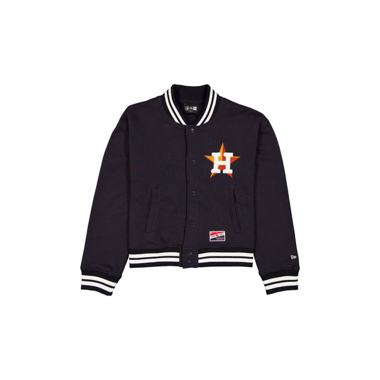 Houston Astros Throwback Women's Snap Front Jacket - New Era Cap