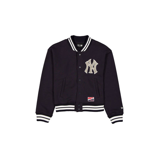 New York Yankees Throwback Women's Snap Front Jacket - New Era Cap
