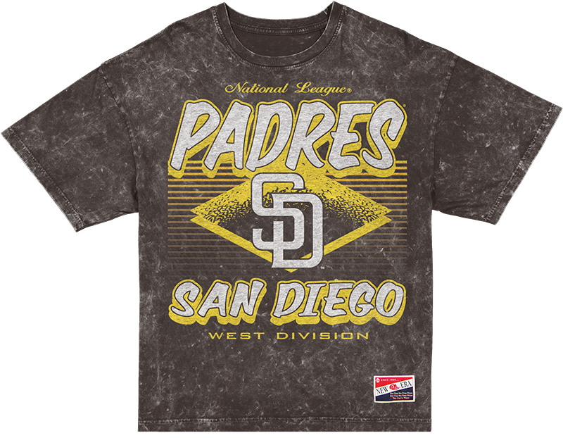 San Diego Padres Throwback Classic Women's T-Shirt