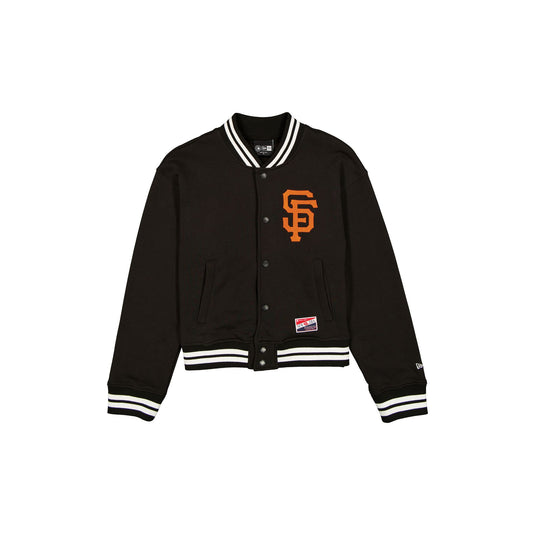 San Francisco Giants Throwback Women's Snap Front Jacket - New Era Cap