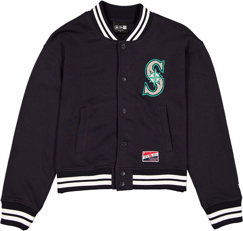 Seattle Mariners Throwback Women's Snap Front Jacket