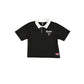 Las Vegas Raiders Throwback Women's Cropped Polo