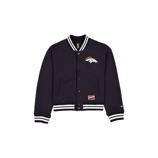 Denver Broncos Throwback Women's Snap Front Jacket - New Era Cap