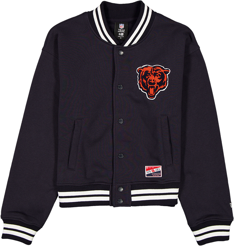 Chicago Bears Throwback Women's Snap Front Jacket