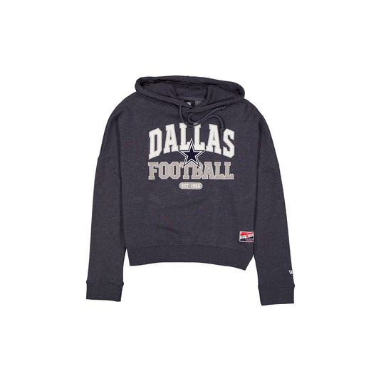 Dallas Cowboys Throwback Women's Glitter Hoodie - New Era Cap