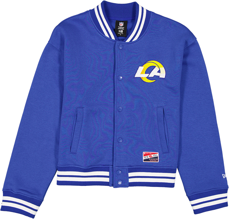 Los Angeles Rams Throwback Women's Snap Front Jacket