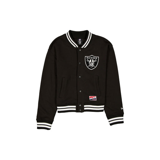 Las Vegas Raiders Throwback Women's Snap Front Jacket - New Era Cap