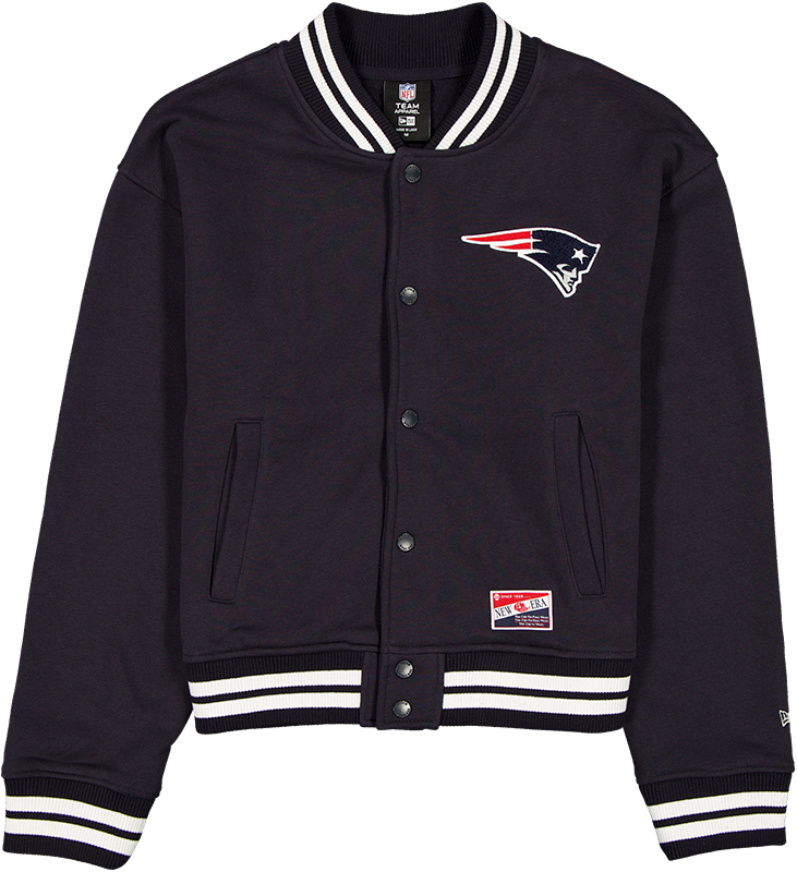 New England Patriots Throwback Women's Snap Front Jacket
