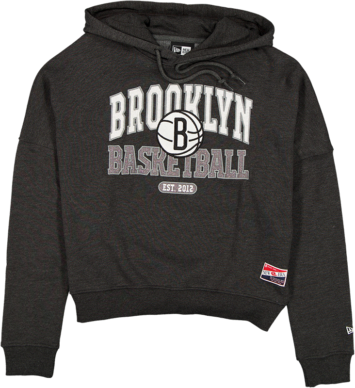 Brooklyn Nets Throwback Women's Glitter Hoodie