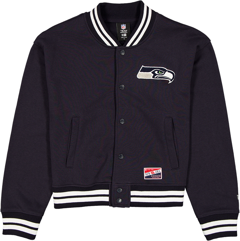 Seattle Seahawks Throwback Women's Snap Front Jacket