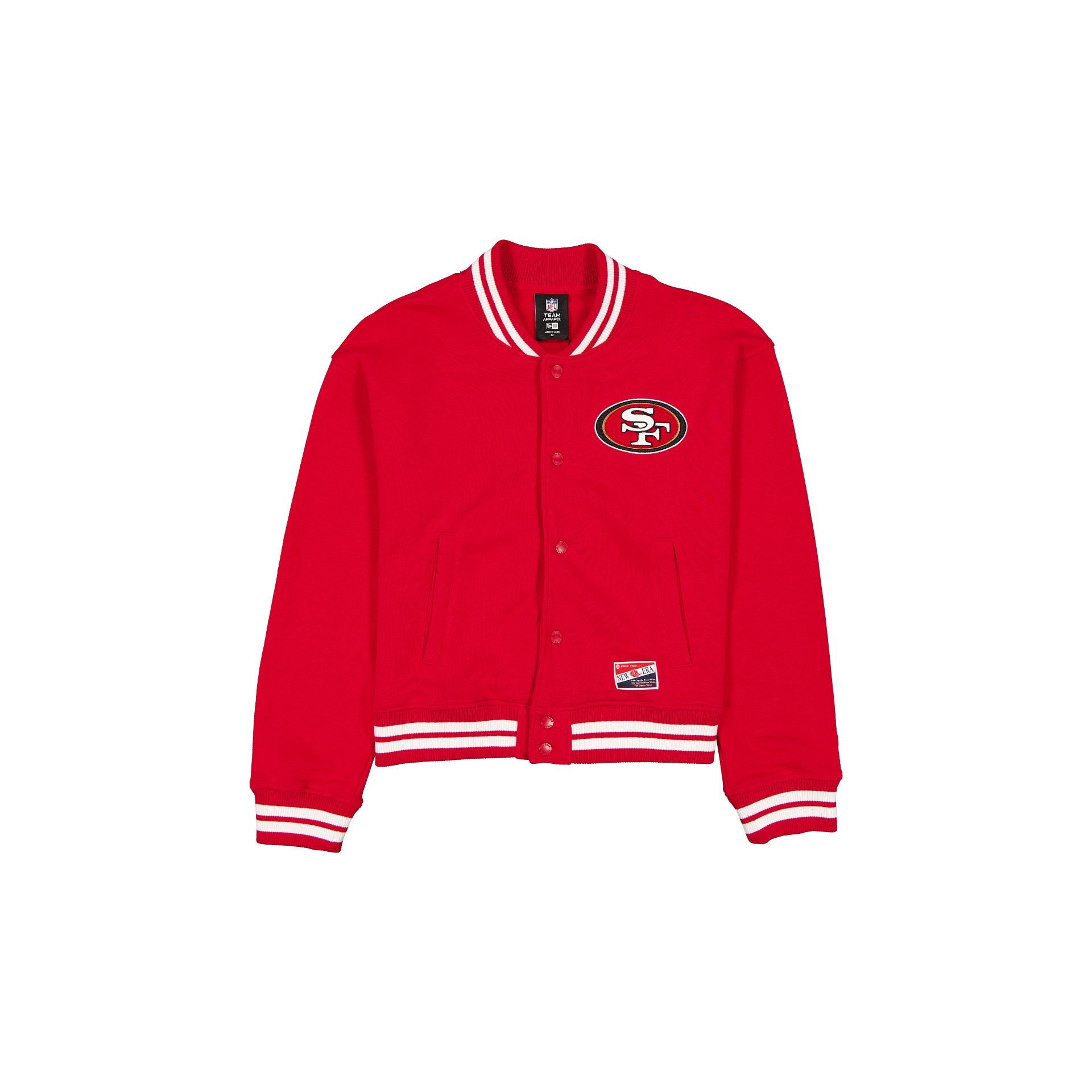 San Francisco 49ers Throwback Women's Snap Front Jacket