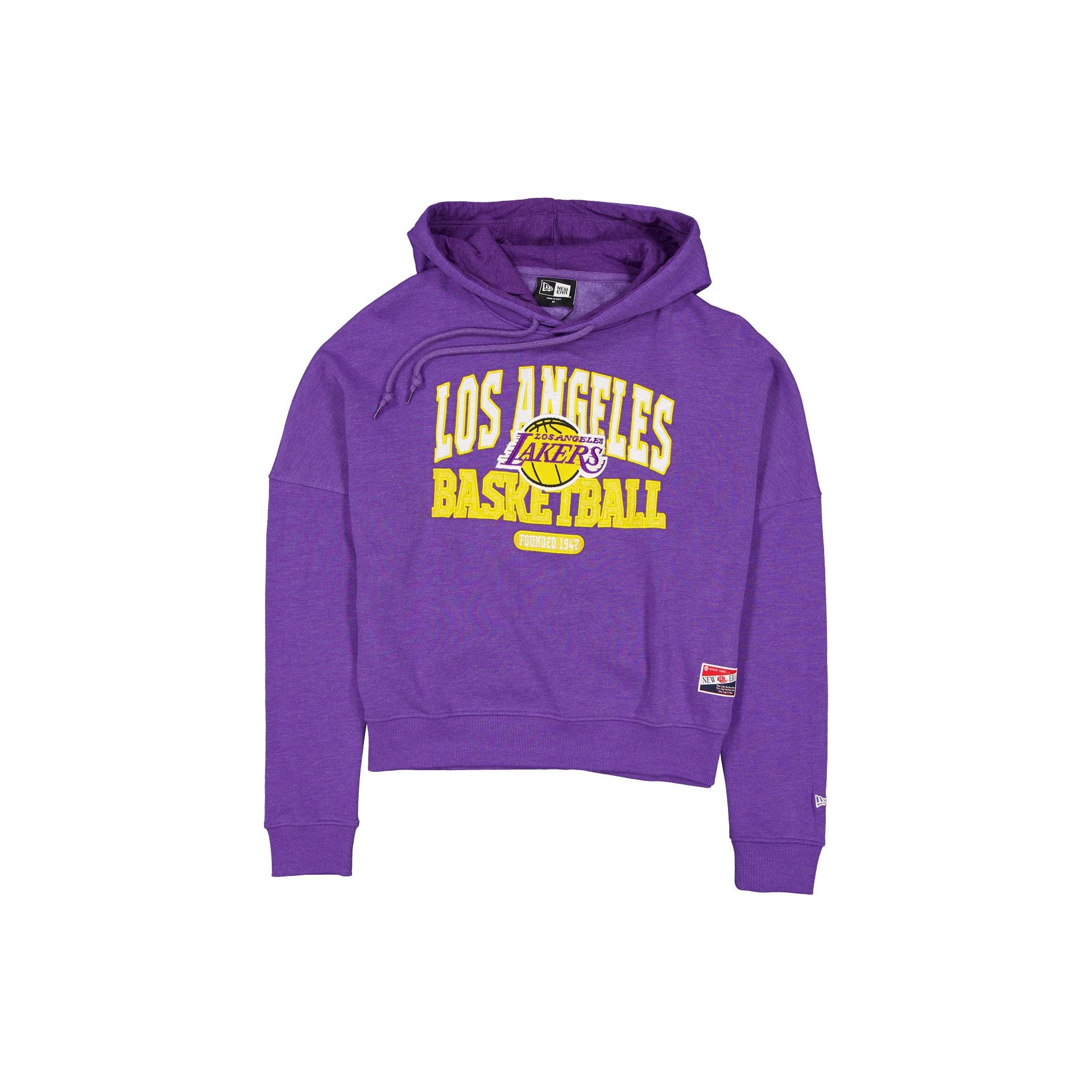 Los Angeles Lakers Throwback Women's Glitter Hoodie