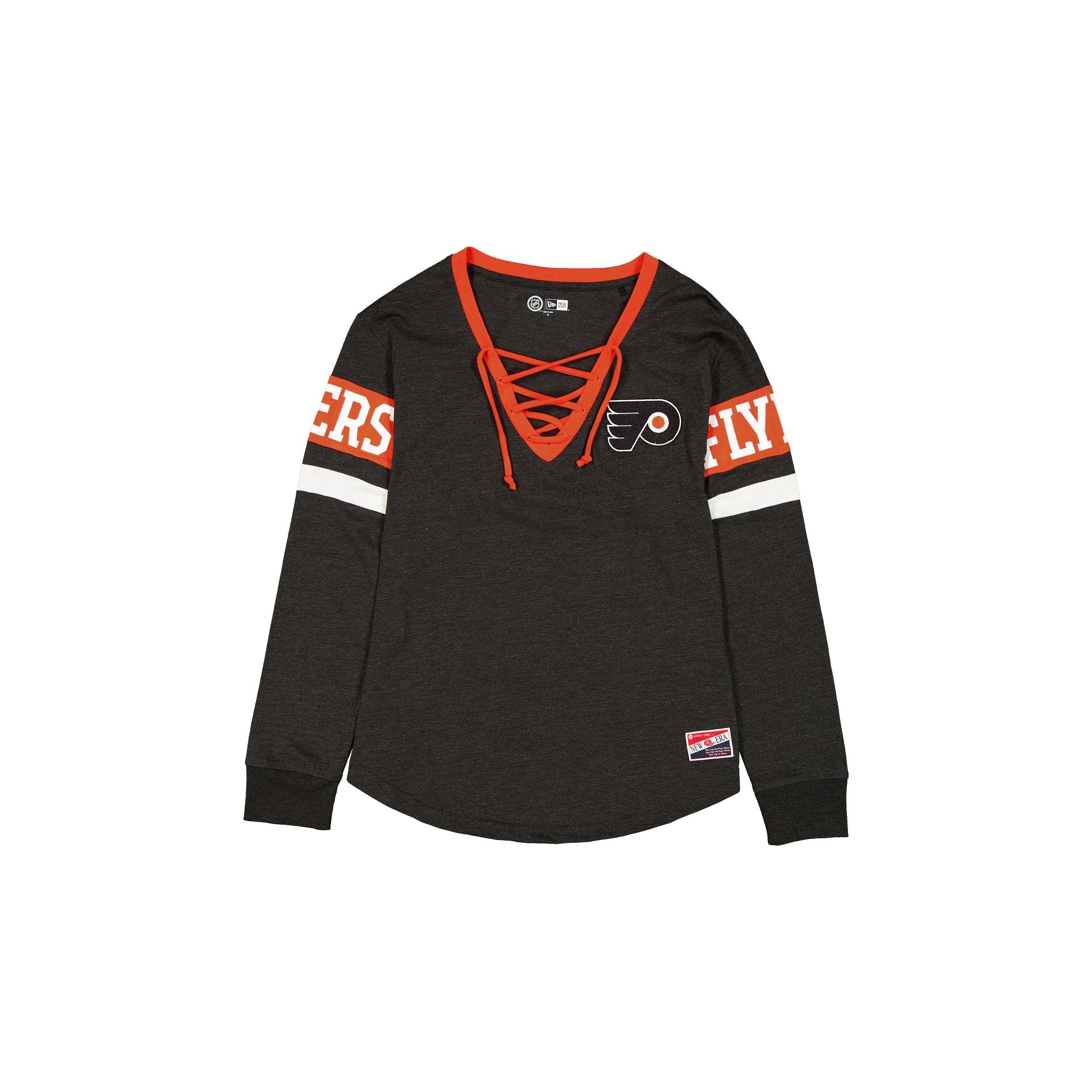 Philadelphia Flyers Throwback Women's V-Neck Long-Sleeve T-Shirt