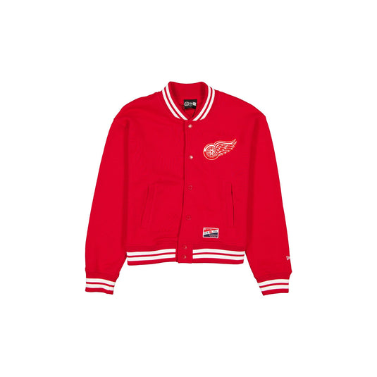Detroit Red Wings Throwback Women's Snap Front Jacket - New Era Cap