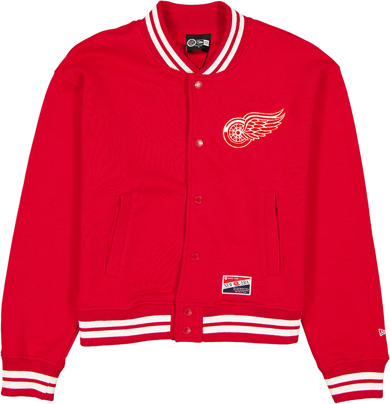 Detroit Red Wings Throwback Women's Snap Front Jacket