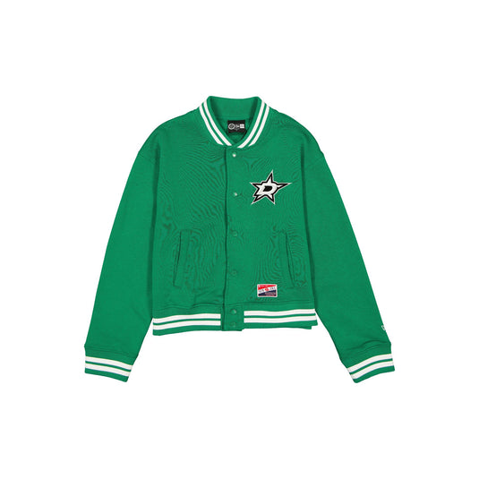 Dallas Stars Throwback Women's Snap Front Jacket - New Era Cap