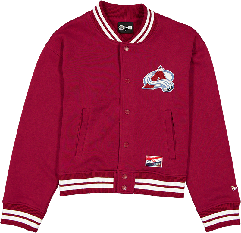 Colorado Avalanche Throwback Women's Snap Front Jacket
