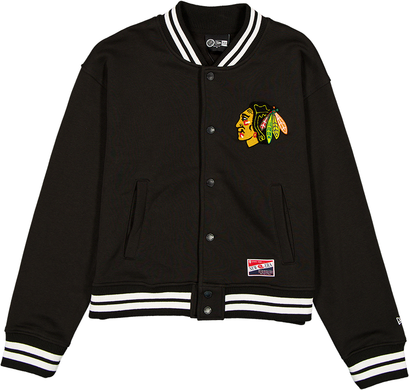 Chicago Blackhawks Throwback Women's Snap Front Jacket