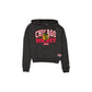 Chicago Blackhawks Throwback Women's Glitter Hoodie