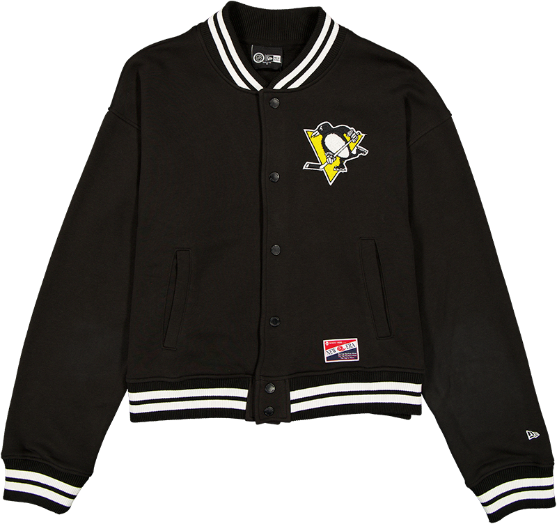 Pittsburgh Penguins Throwback Women's Snap Front Jacket