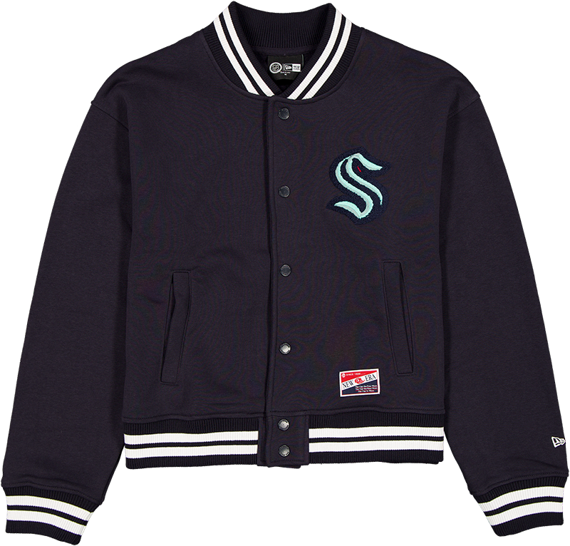 Seattle Kraken Throwback Women's Snap Front Jacket