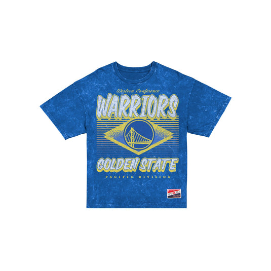 Golden State Warriors Throwback Classic Women's T-Shirt - New Era Cap