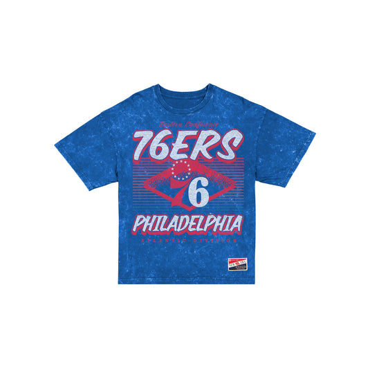 Philadelphia 76ers Throwback Classic Women's T-Shirt - New Era Cap