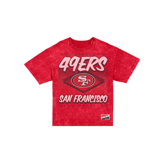 San Francisco 49ers Throwback Classic Women's T-Shirt - New Era Cap