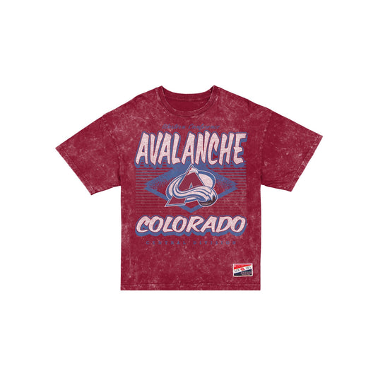 Colorado Avalanche Throwback Classic Women's T-Shirt - New Era Cap