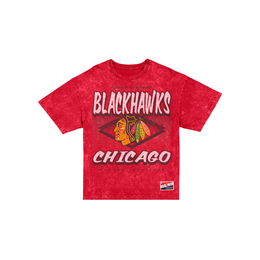 Chicago Blackhawks Throwback Classic Women's T-Shirt - New Era Cap