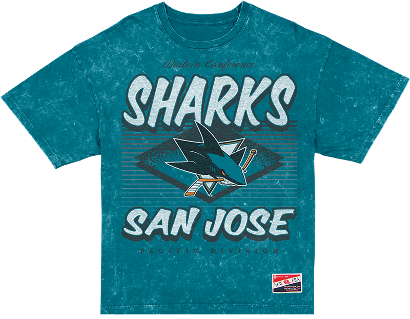 San Jose Sharks Throwback Classic Women's T-Shirt