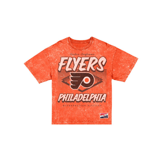Philadelphia Flyers Throwback Classic Women's T-Shirt - New Era Cap