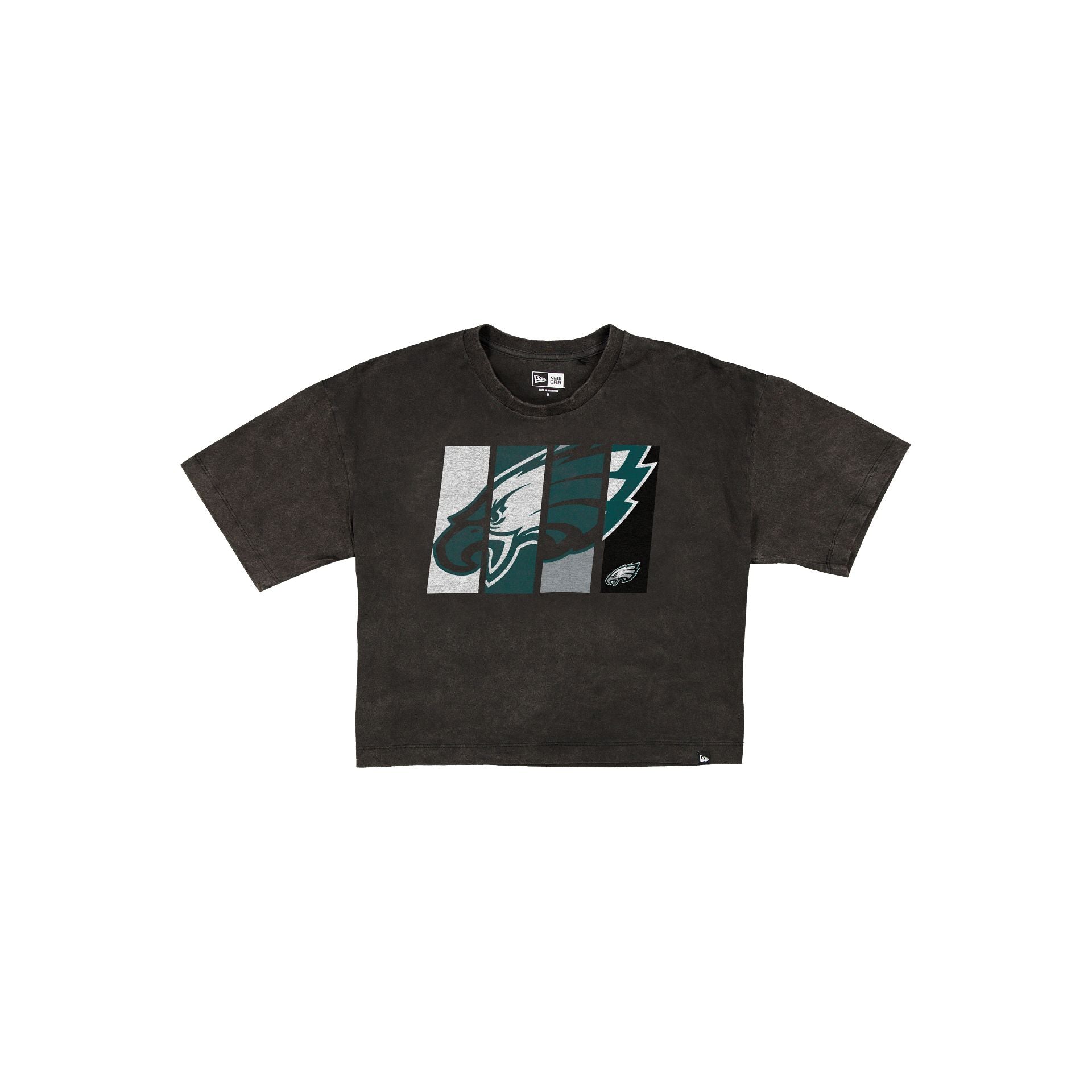 Philadelphia Eagles Sport Night Black Cropped Women's T-Shirt