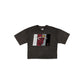 Miami Heat Sport Night Black Cropped Women's T-Shirt
