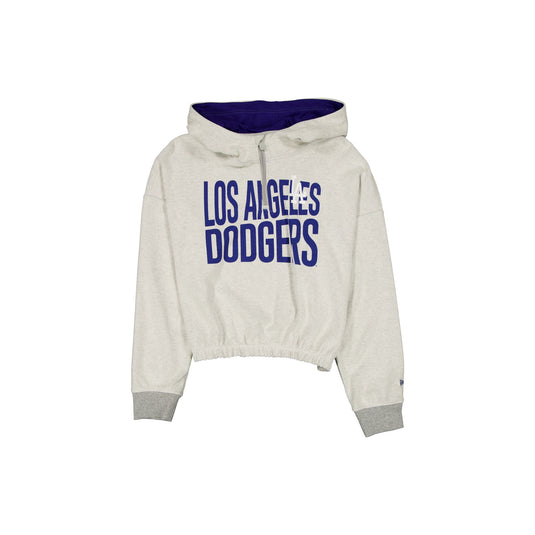 Los Angeles Dodgers Sport Night Heather Gray Women's Hoodie - New Era Cap