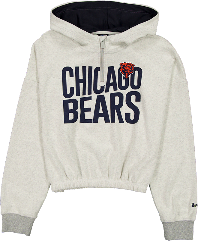 Chicago Bears Sport Night Heather Gray Women's Hoodie